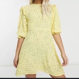 Faithfull The Brand Edwina Mini Dress La Fica Floral Print